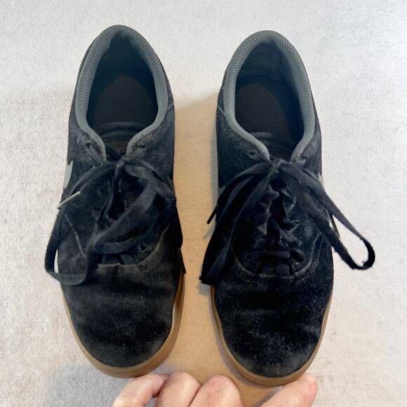 Sneakers Nike Men's 6 SB Check Solar Low Top 705265-003 Black w/ Gum Sole - Picture 4 of 12